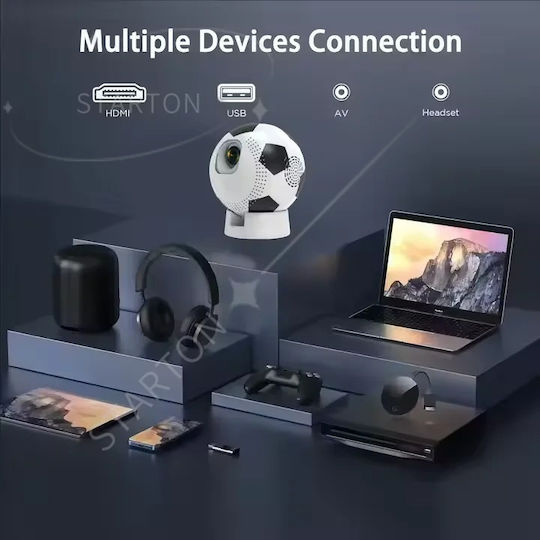 Q8 Mini Projector LCD HD με Wi-Fi Q8SP