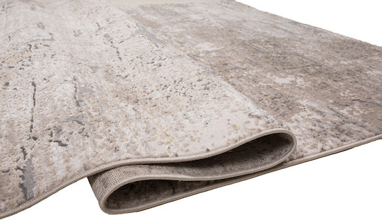 Klonaras Geometric 9643 Σετ Μοντέρνα Χαλιά Κρεβατοκάμαρας L.beige 2004941 3τμχ