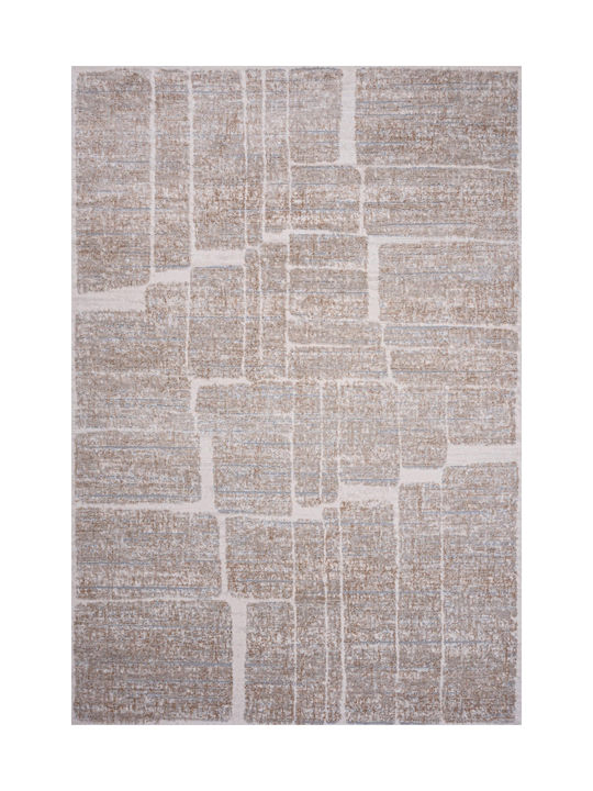 Klonaras Geometric 434 Modern Bedroom Rugs Set L.beige 2004946 3pcs