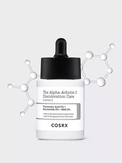 Cosrx The Alpha-arbutin 2 Discoloration Care Serum Face with Niacinamide & Hyaluronic Acid for Dark Spots & Whitening 50ml
