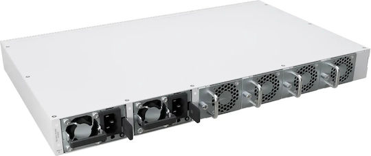MikroTik CRS812-8DS-2DQ-2DDQ-RM v1 L2 Switch