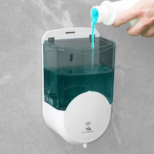 Vog Arths Dozator Automat De Săpun Lichid 600 Ml Independent Alimentat Cu Baterii Fumuriu