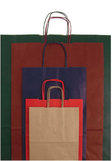 Mittelgroß Papier Tasche für Geschenke Blau