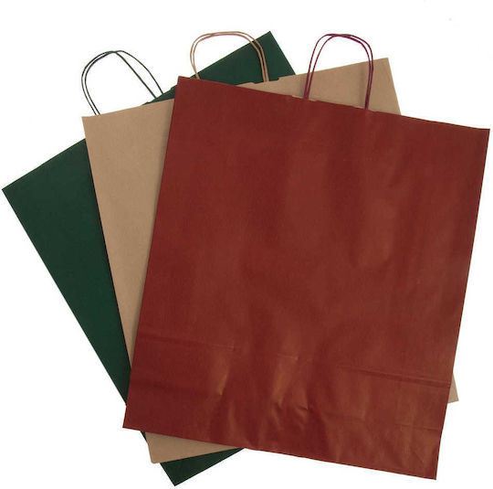 Mittelgroß Papier Tasche für Geschenke Blau