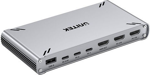 Unitek SW-KVM-UNI-001 KVM & Data Switch με USB-C / HDMI
