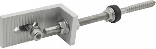 Screw Type Bracket Mounting Photovoltaic Panel On Metal Sheet Roof Z Shaped