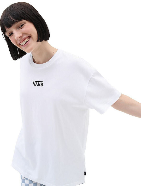 Flying V Γυναικείο Oversized T-shirt Λευκό