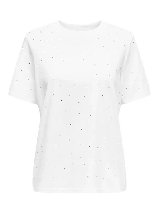 Дамски T-shirt Бял