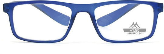 Montana Eyewear Lesebrille +3.50 in Blau Farbe