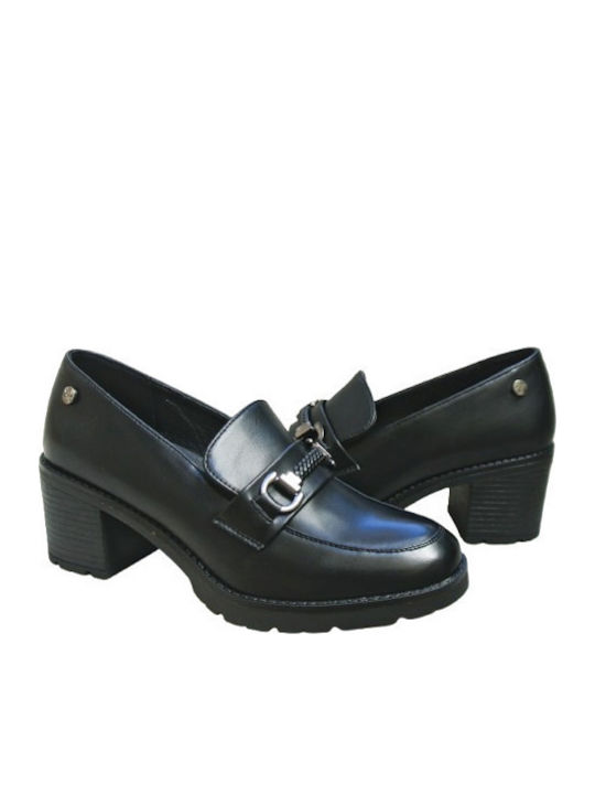 Pumps mit mittelhohem Absatz Schwarz