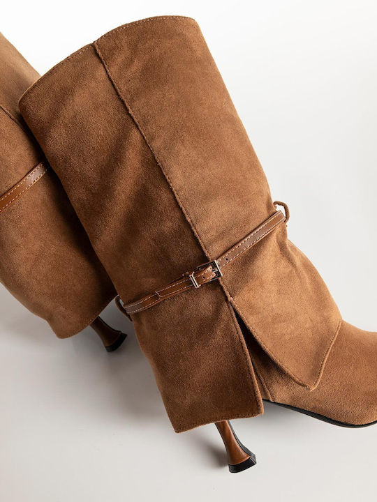 Stiefeletten Damen Braun
