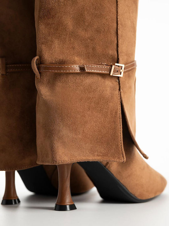 Stiefeletten Damen Braun
