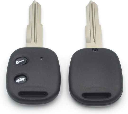 Husă Cheie Compatibilă Chevrolet Aveo Spark Epica Daewoo Matiz Kalos Lanos Nubira – 2 Butoane