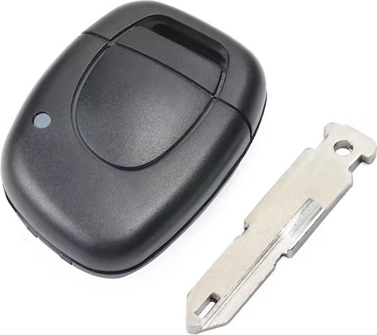 Techstar Autoschlüssel Schutzhülle 1 Taste 206 Blade Renault – Kompatibilität Clio Kangoo Megane Twingo