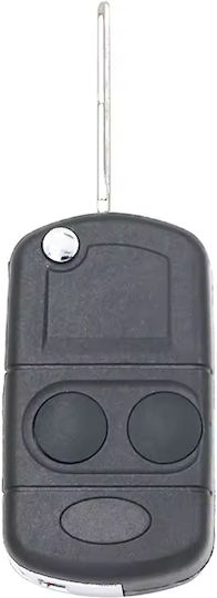 Car Key Cover Case Knife Type Compatible Land Rover Freelander Conversion From Standard Key
