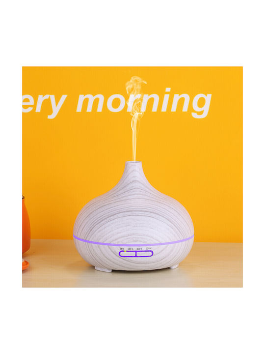 Vrising LED Aromatherapie-Diffusor Ultraschall mit Timer Weiß 400ml Vrising LED Aromatherapie-Diffusor Ultraschall mit Timer Weiß 400ml