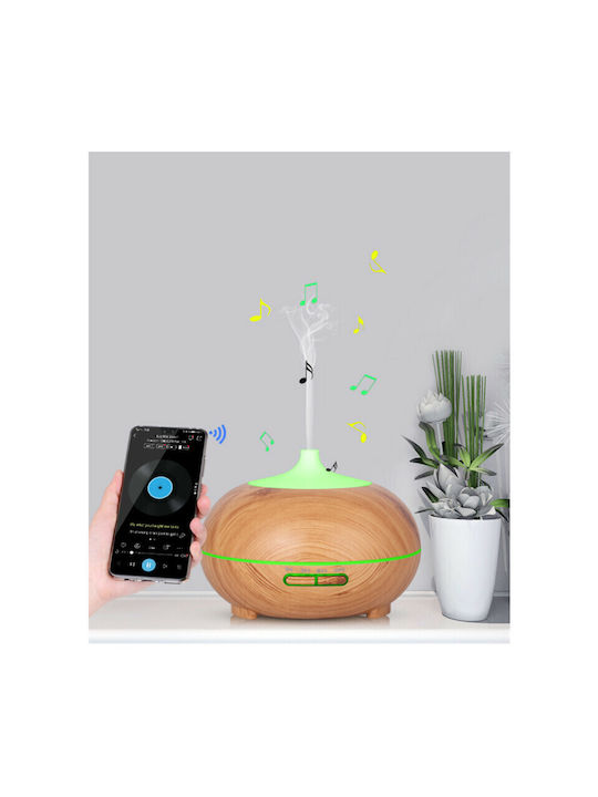 Vrising Lumini LED Dispozitiv de aromaterapie Ultrasonic cu temporizator Verde 400ml