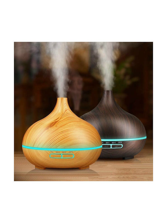 Vrising LED Aromatherapie-Diffusor Ultraschall mit Timer Grün 550ml