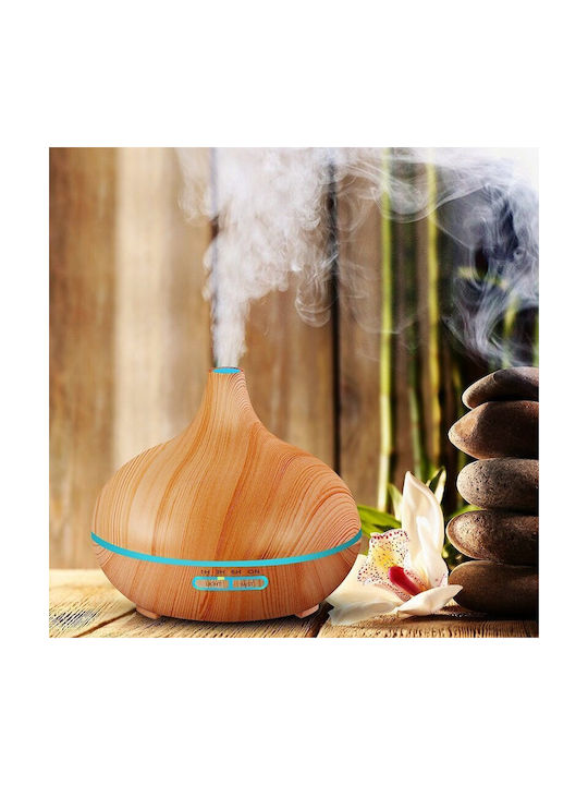 Vrising LED Aromatherapie-Diffusor Ultraschall mit Timer Grün 550ml