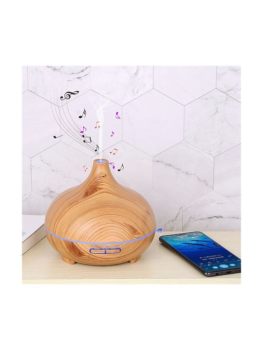 Vrising LED Aromatherapie-Diffusor Ultraschall mit Timer Grün 550ml