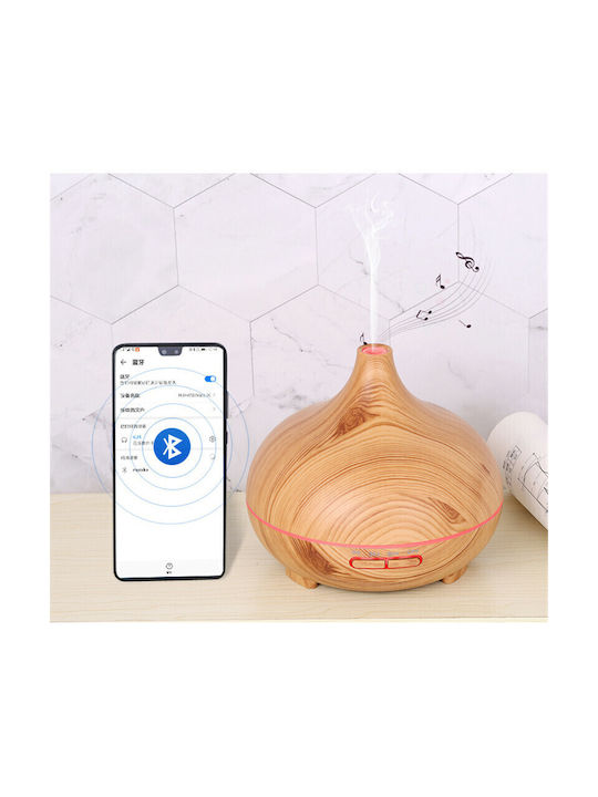 Vrising LED Aromatherapie-Diffusor Ultraschall mit Timer Grün 400ml