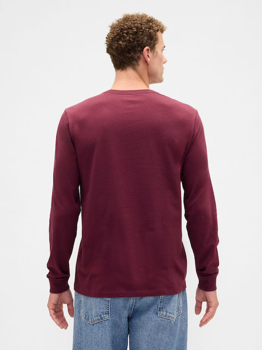 Langarmbluse Tuscan Red