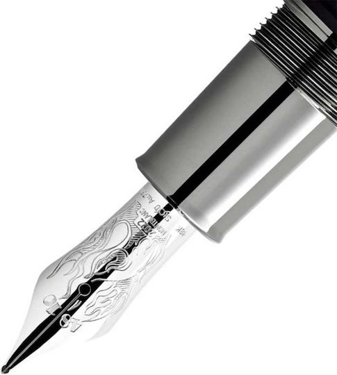 MontBlanc Edition Πένα Γραφής Μαύρη με Μαύρο Μελάνι