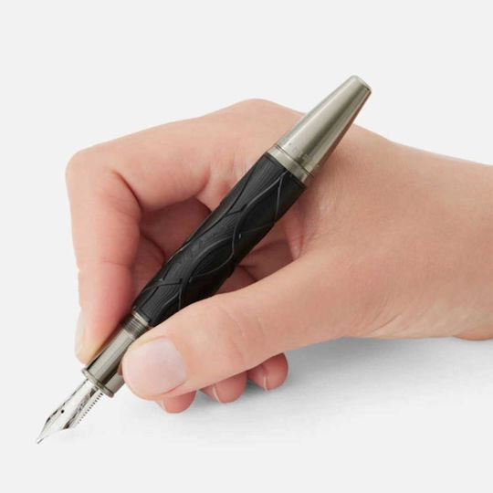 MontBlanc Edition Πένα Γραφής Μαύρη με Μαύρο Μελάνι