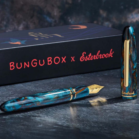 Esterbrook Pens Esterbrook Fountain Pen Broad Black With Black Ink