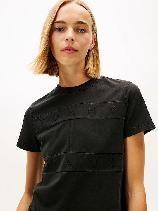 Tommy Hilfiger T-shirt Черна