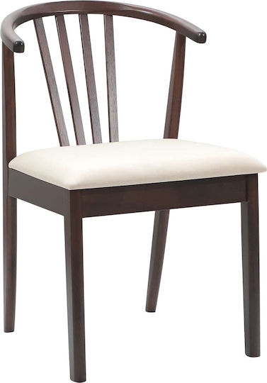 Dining Room Wooden Chair Open Café 50.5x61x80.5cm 2pcs
