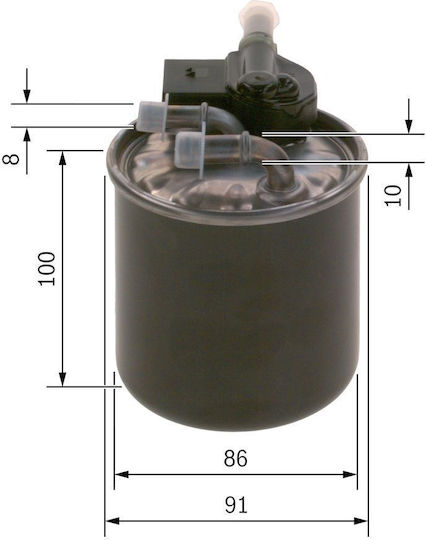 Filtru De Combustibil Bosch F 026 402 843