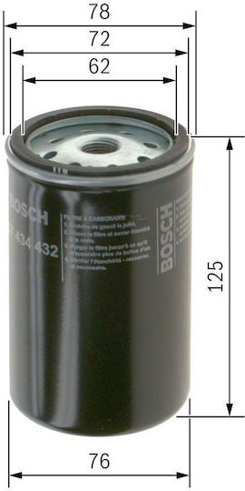 Filtru De Benzină Bosch 1 457 434 432