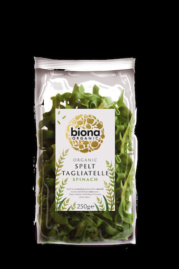 Organic Spelt Tagliatelle Spinach 250g Biona