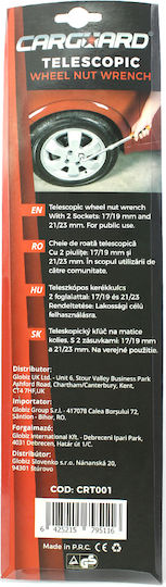Cheie Telescopică Pentru Roți 17/19 Mm 21/23 Mm Carguard