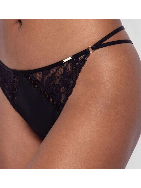 Γυναικείο String Μαύρο