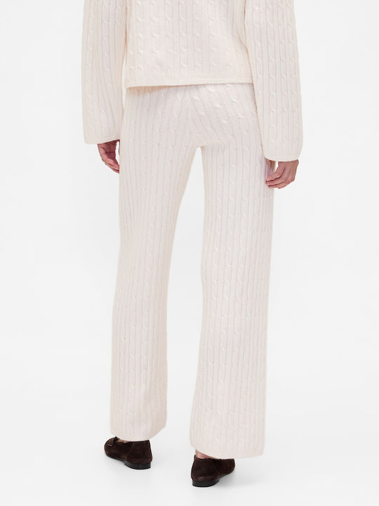 Γυναικείο Υφασμάτινο Παντελόνι Ivory Beige Frost