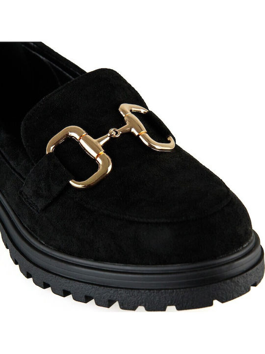 Γυναικεία Loafers σε Μαύρο Χρώμα