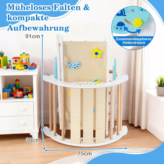 Costway with Tunnel 281x53x58.5cm. for 3+ Years Years White
