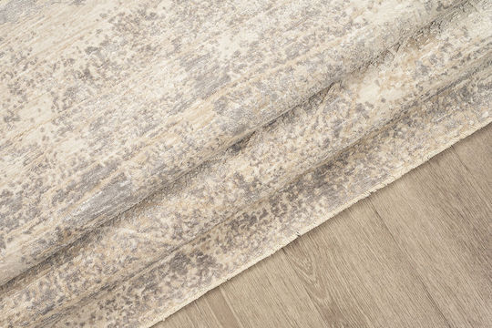 Newplan Bomonti 2930 Modern Schlafzimmer-Teppichsets Grau Beige 2Stücke