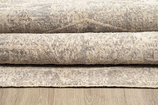 Newplan Bomonti 2930 Modern Schlafzimmer-Teppichsets Grau Beige 2Stücke