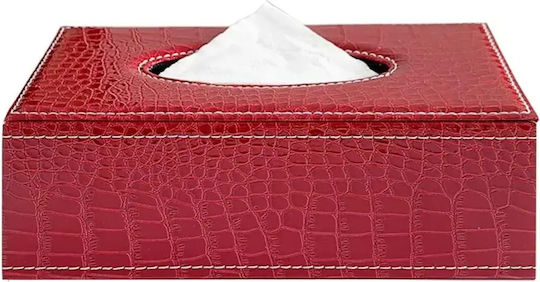 Napkin Holder Red 24x12x8.5cm