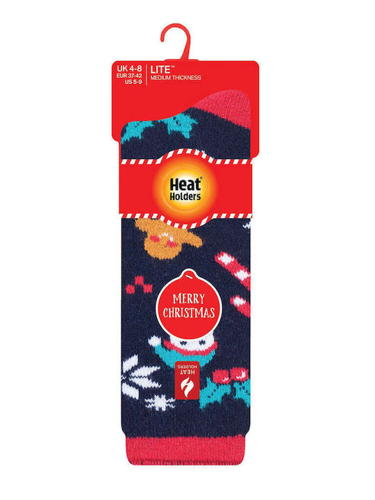 Heat Holders Γυναικείες Χριστουγεννιάτικες Κάλτσες Κόκκινες