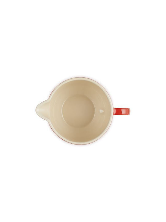 Le Creuset Купа за сервиране Кръгла Керамика Червен