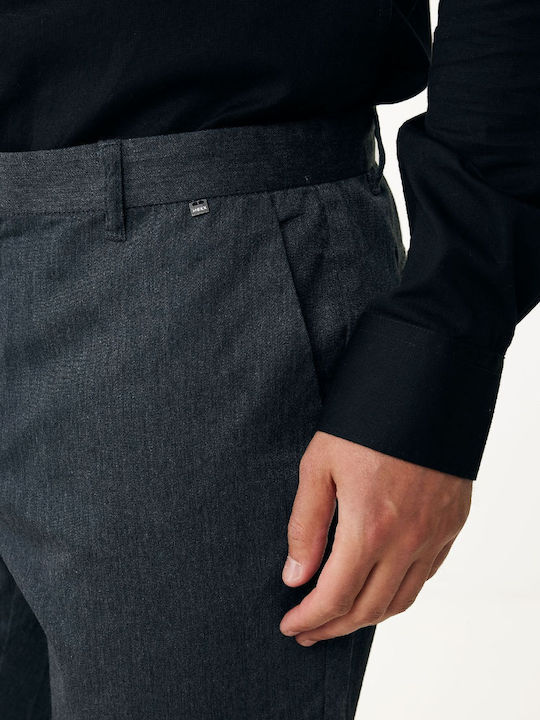 Trousers Chino in Regular Fit Navy Blue