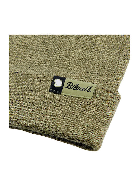 Beanie Unisex Beanie Knitted in Green color