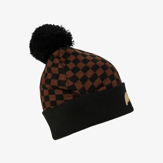Sip Puff Beanie Masculin Fleece Căciulă Tricotat în culoarea Negru
