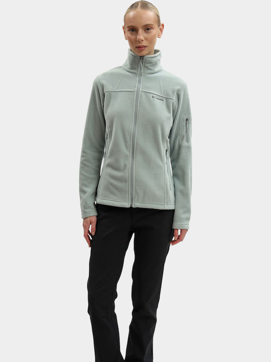 Fast Trek Ii Full Fleece Damen Jacke Crushed Blue