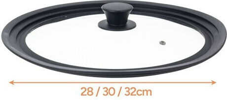 Καπάκι για Κατσαρόλα Γυάλινο 28cm ZY12553QWS60