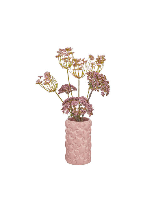 Butlers Διακοσμητικό Βάζο Statement Rosa 10x10x18cm 1Stück